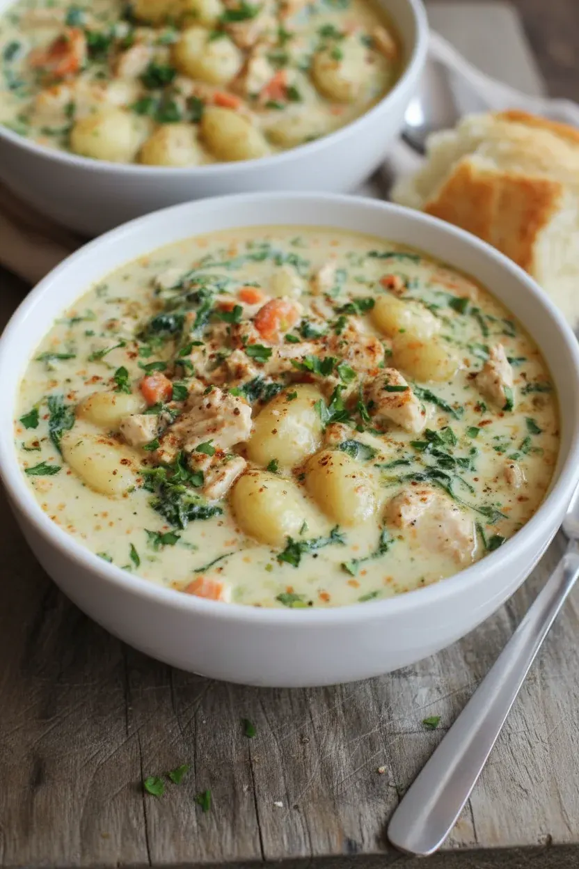 Chicken Gnocchi Soup Recipe