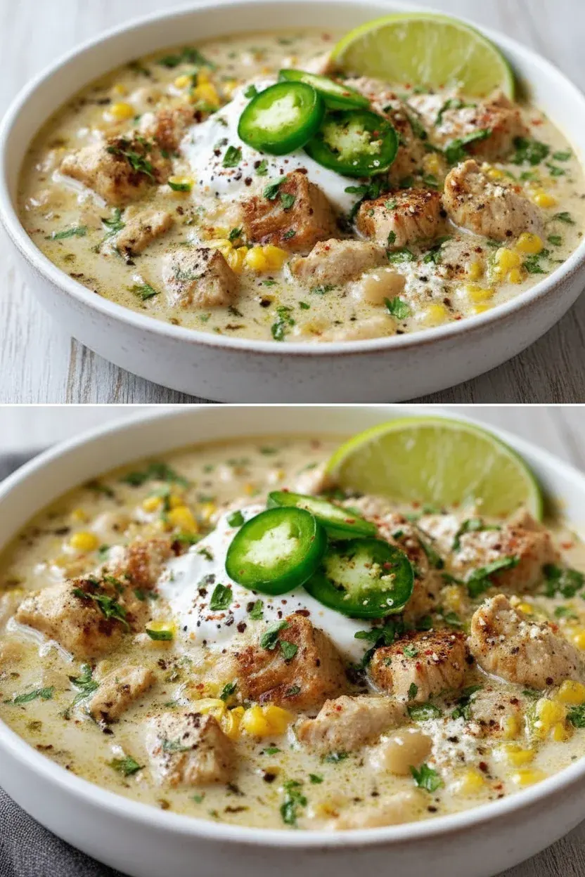Creamy White Chicken Chili