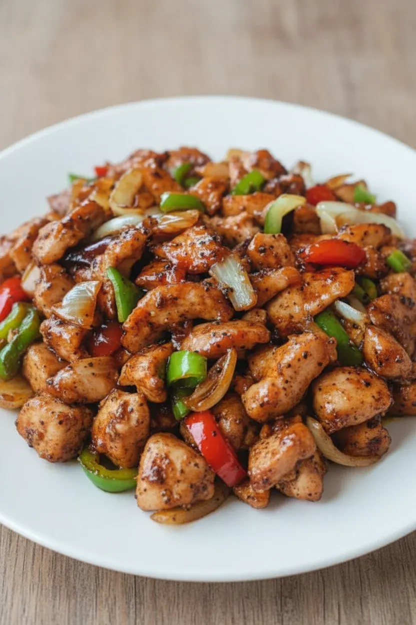 Black Pepper Chicken