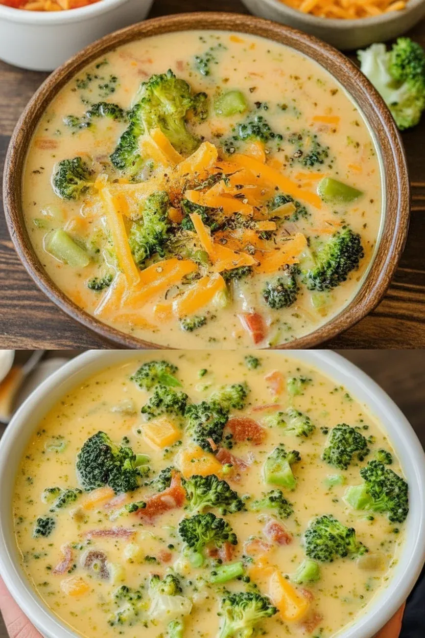 Instant Pot Broccoli Cheddar Soup