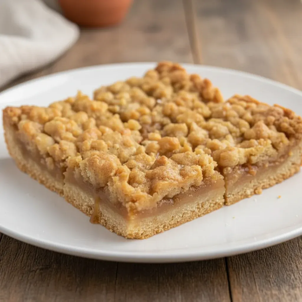 Salted Caramel Apple Pie Bars Recipe