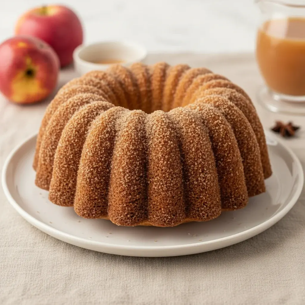 Apple Cider Donut Cake Recipe for Fall