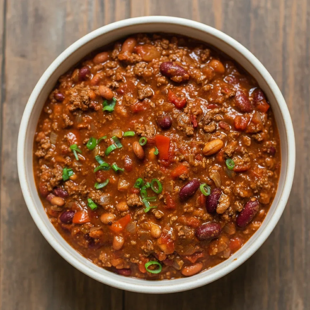 Crockpot Classic Chili for Winter