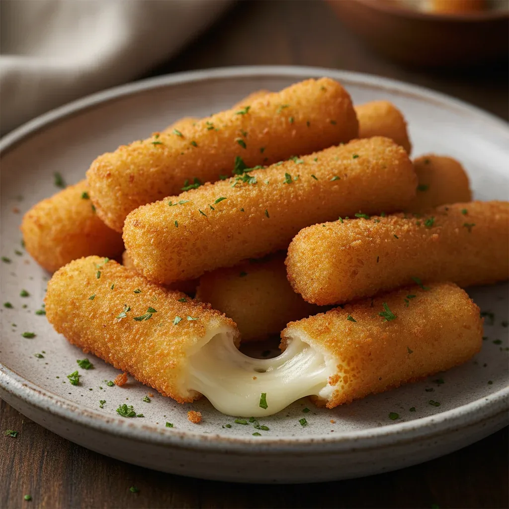 Homemade Mozzarella Sticks