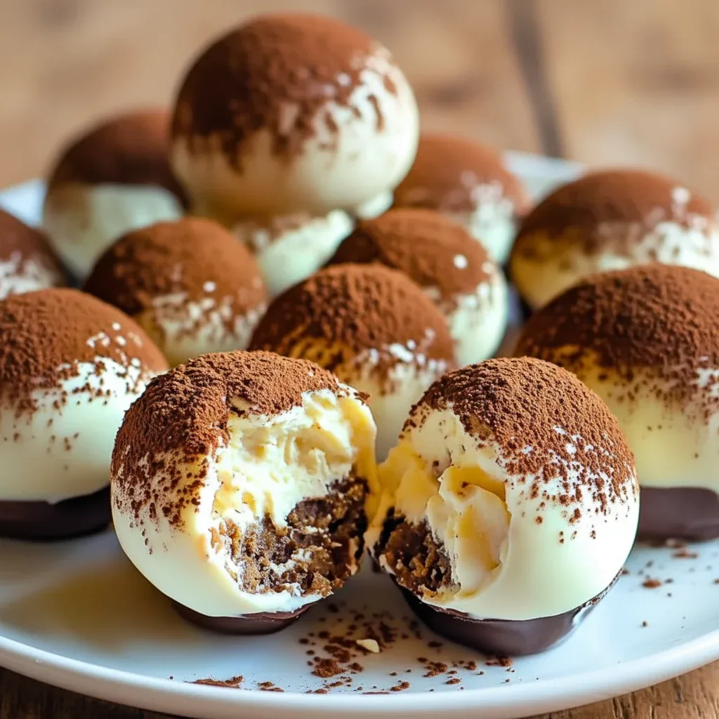 Tiramisu Truffles Recipe