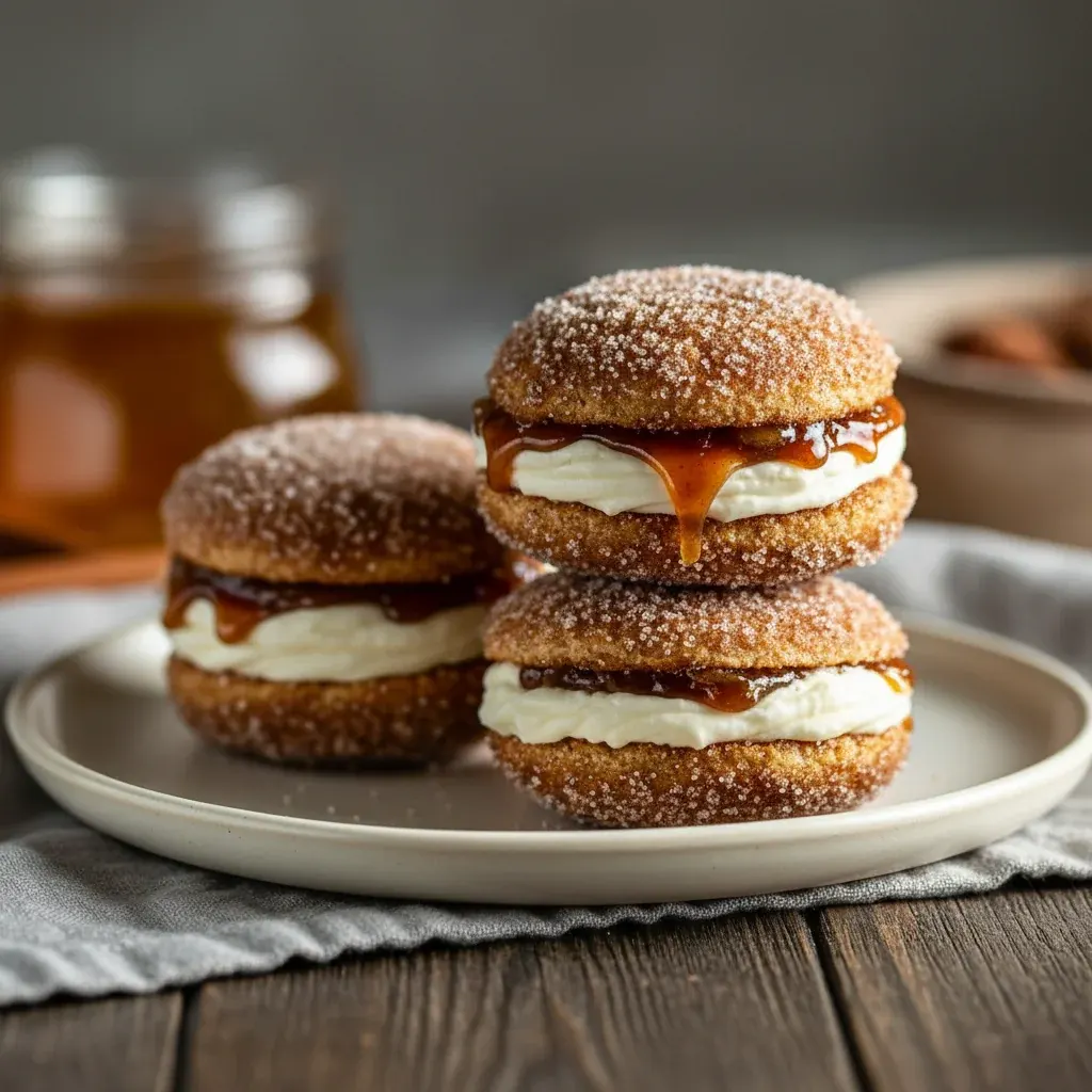 Apple Cider Whoopie Pie Cookies