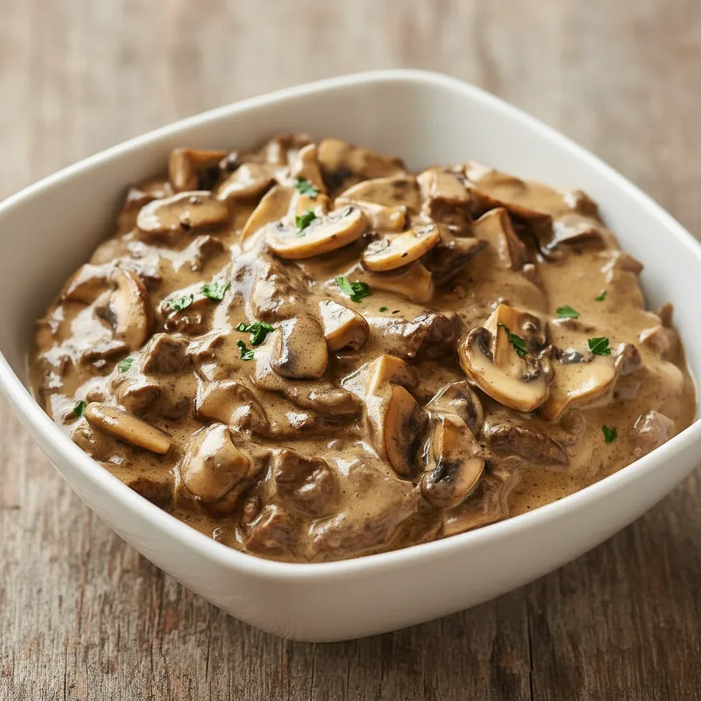 Healthy Beef Stroganoff Recipe