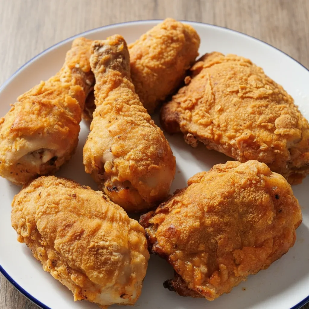 Crispy Oven Fried Chicken