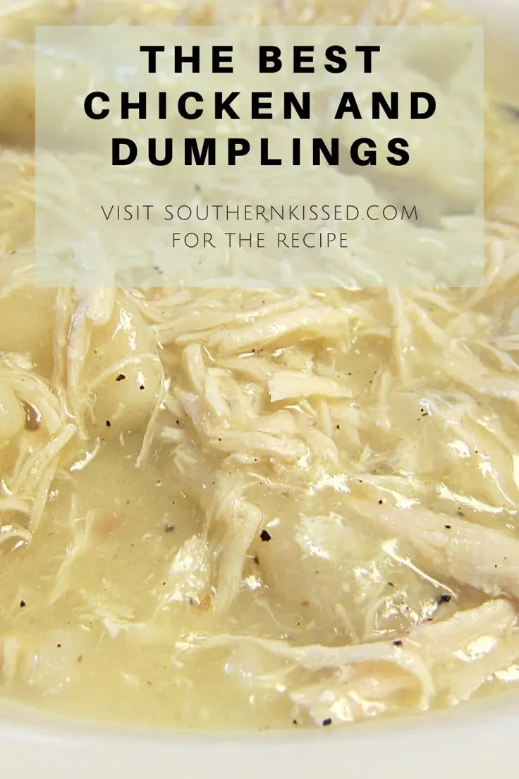 The Best Chicken and Dumplings