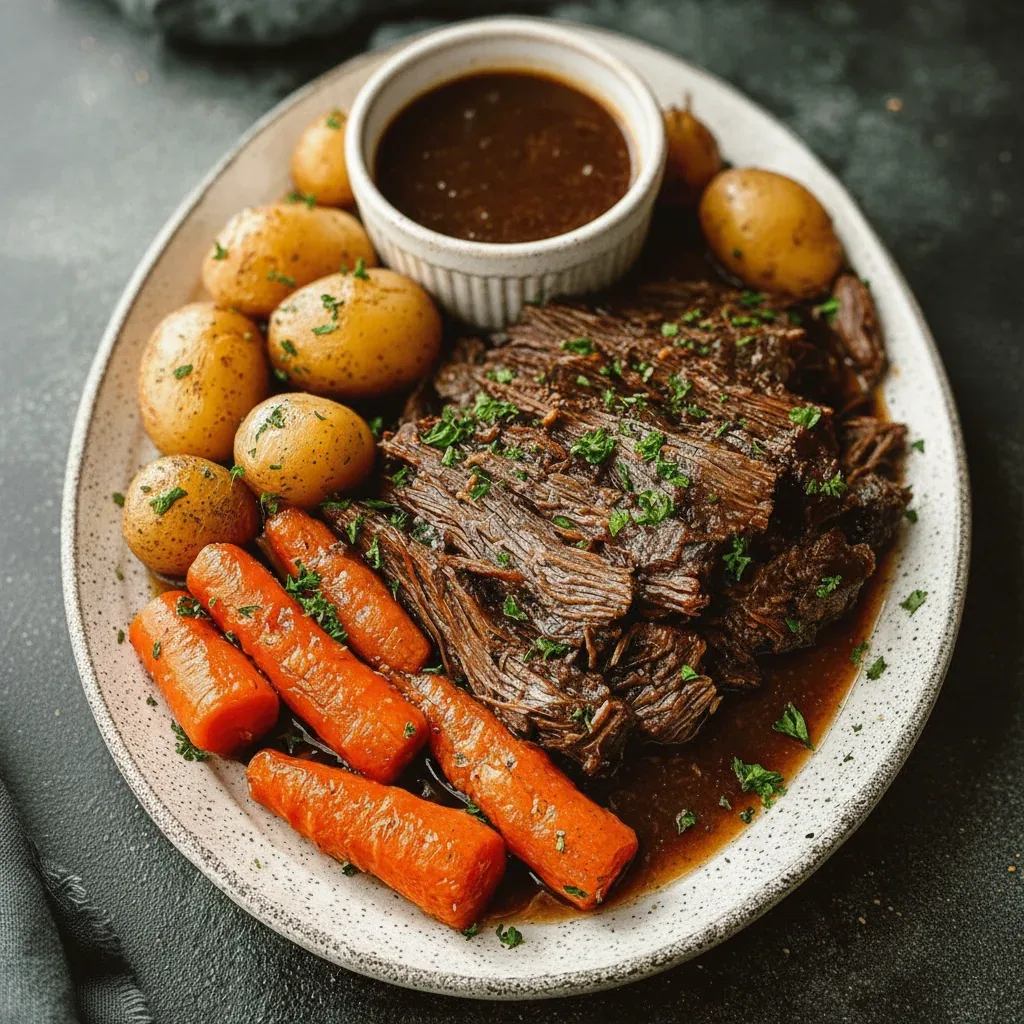 Instant Pot Pot Roast Easy and Tender