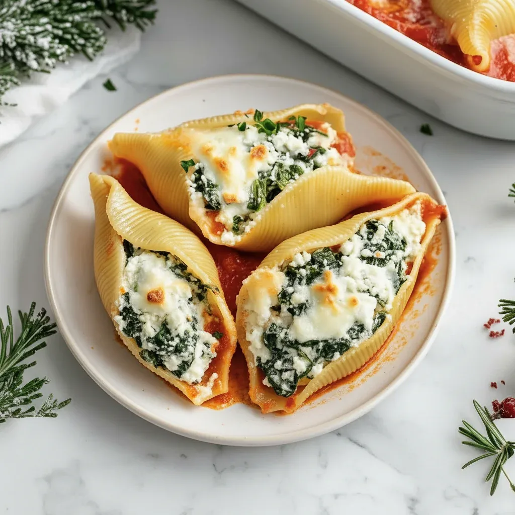 Christmas Stuffed Shells Recipe