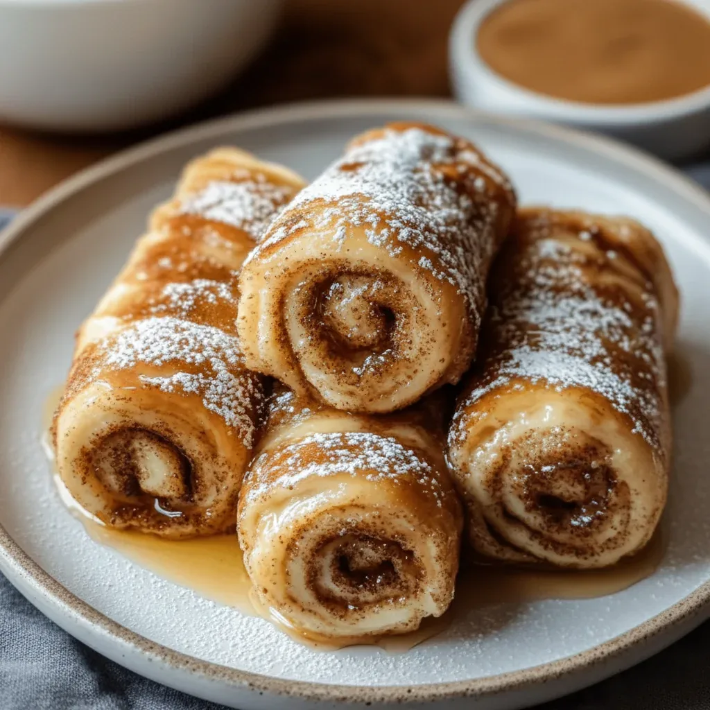 Cinnamon Roll French Toast Rolls
