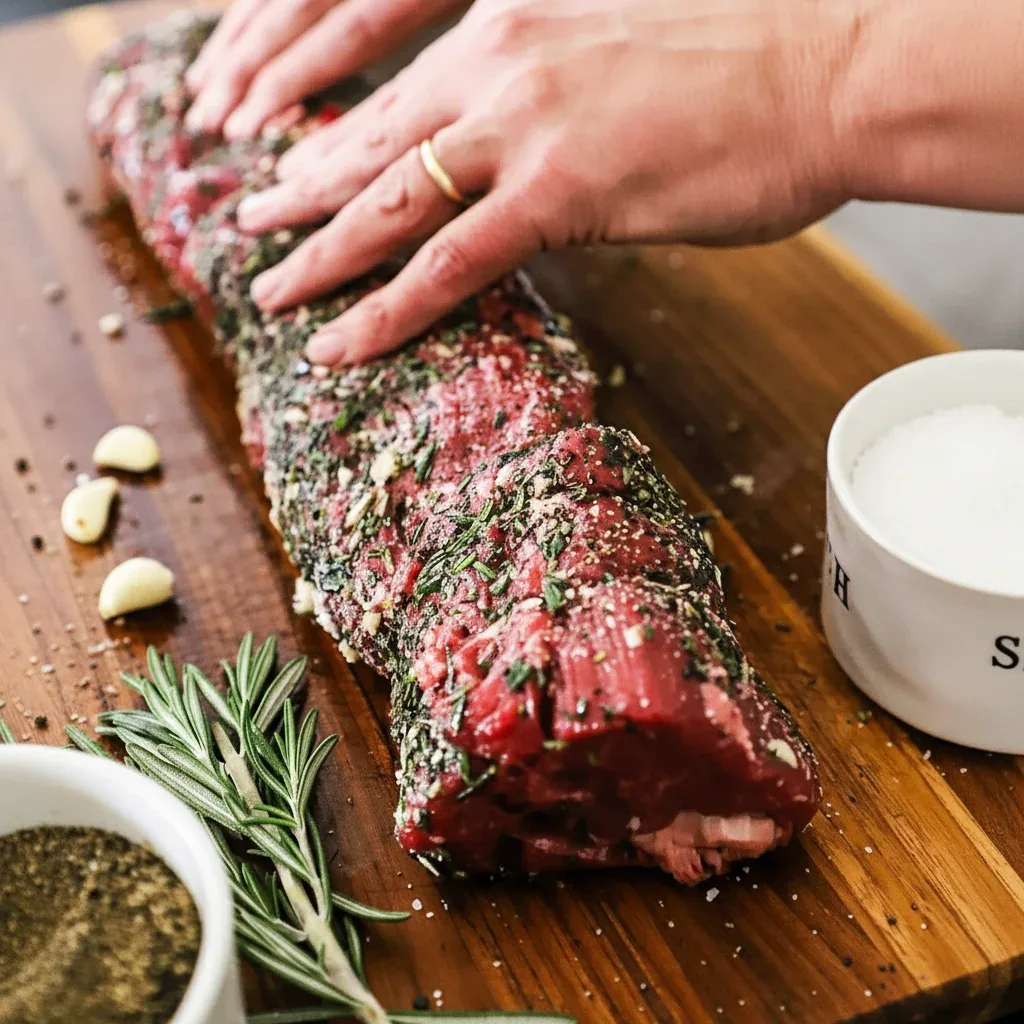 Beef Tenderloin Red Wine Sauce Roast