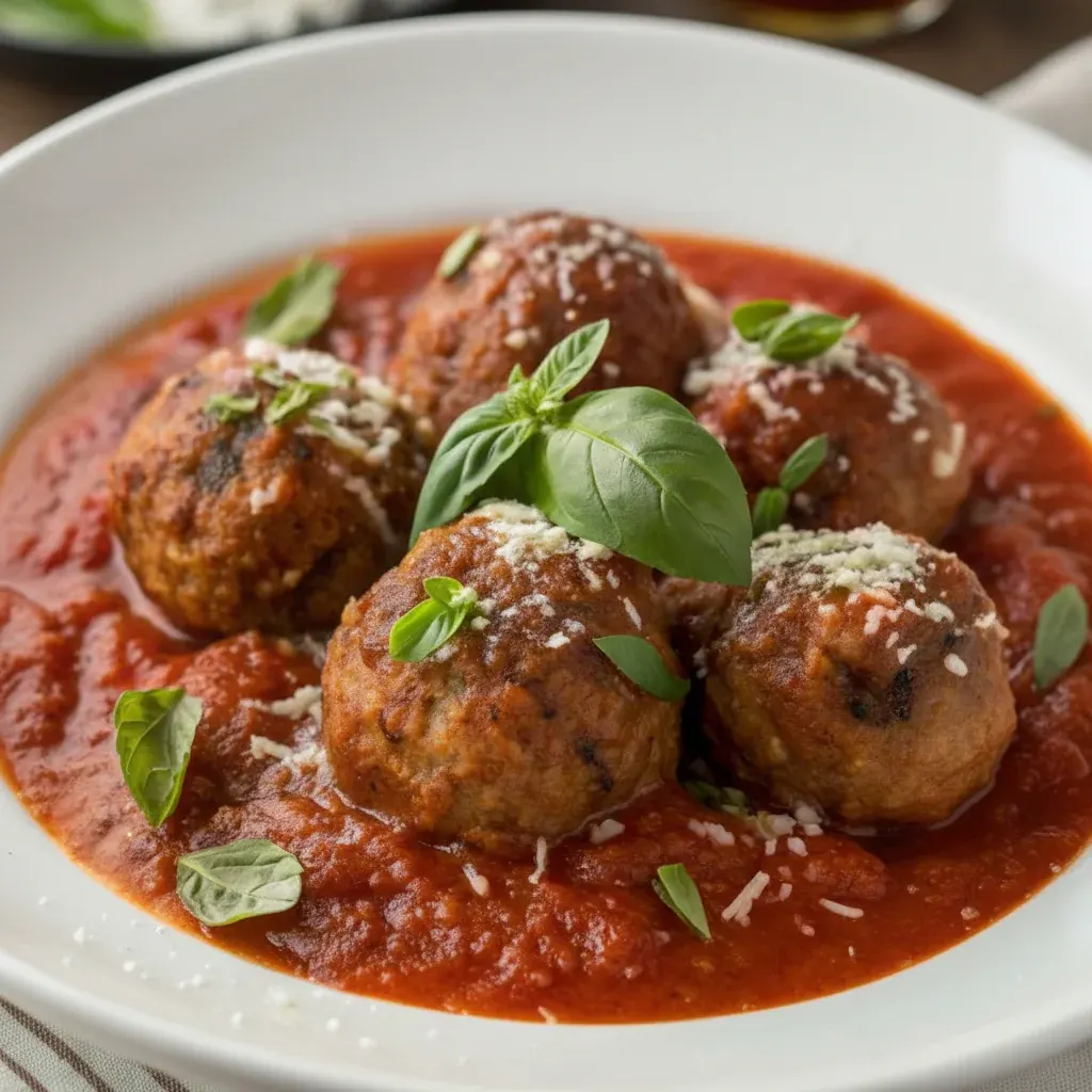 Holiday Meatballs Tomato Sauce