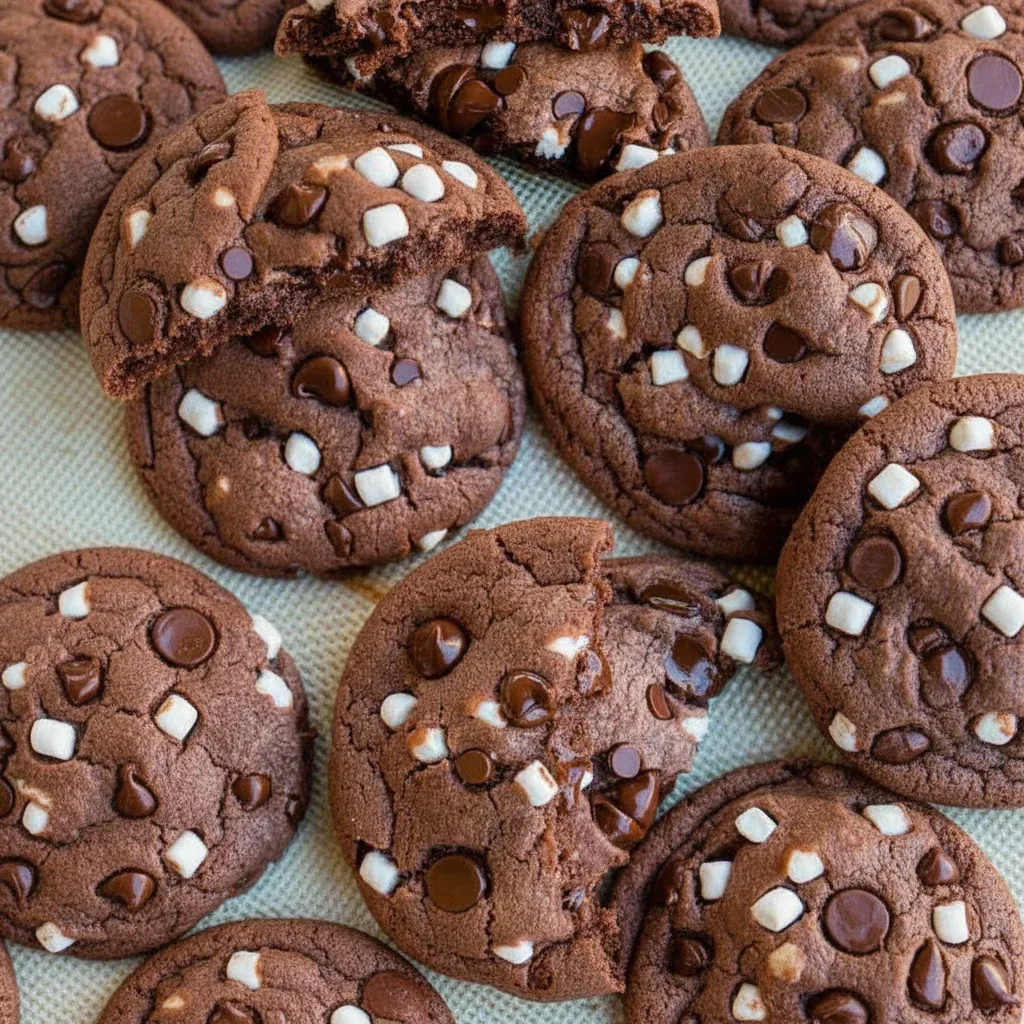Hot Chocolate Cookies Baking Recipe