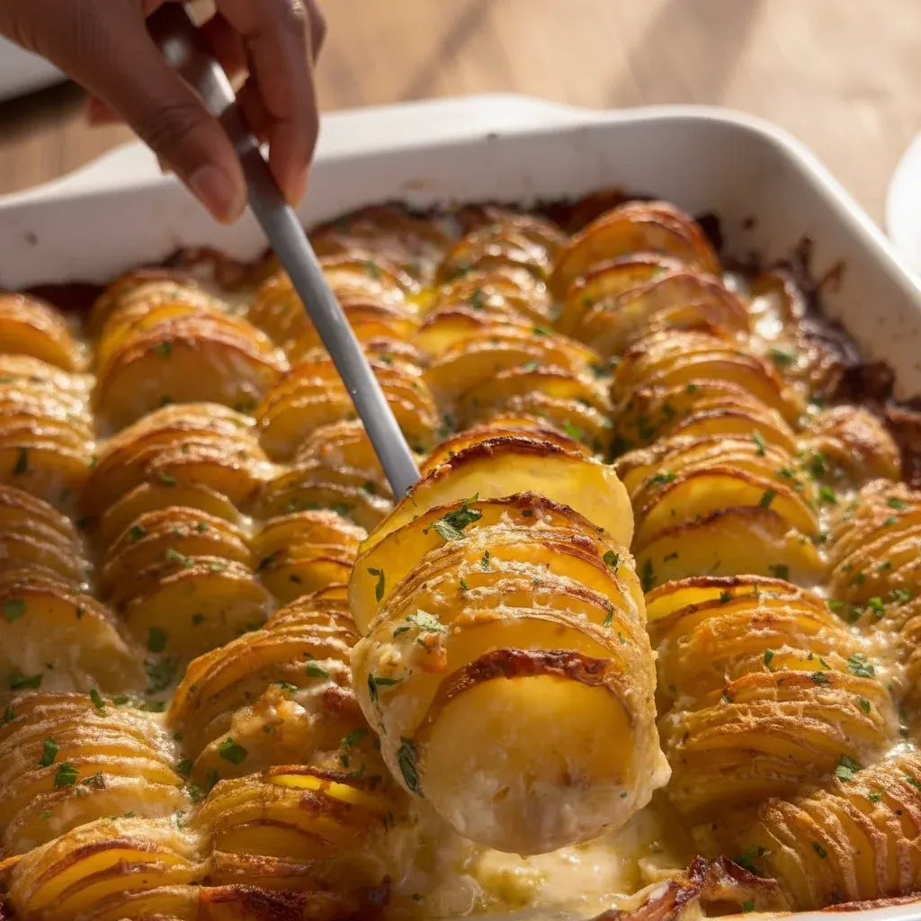 Cheesy Scalloped Potatoes Side Dish