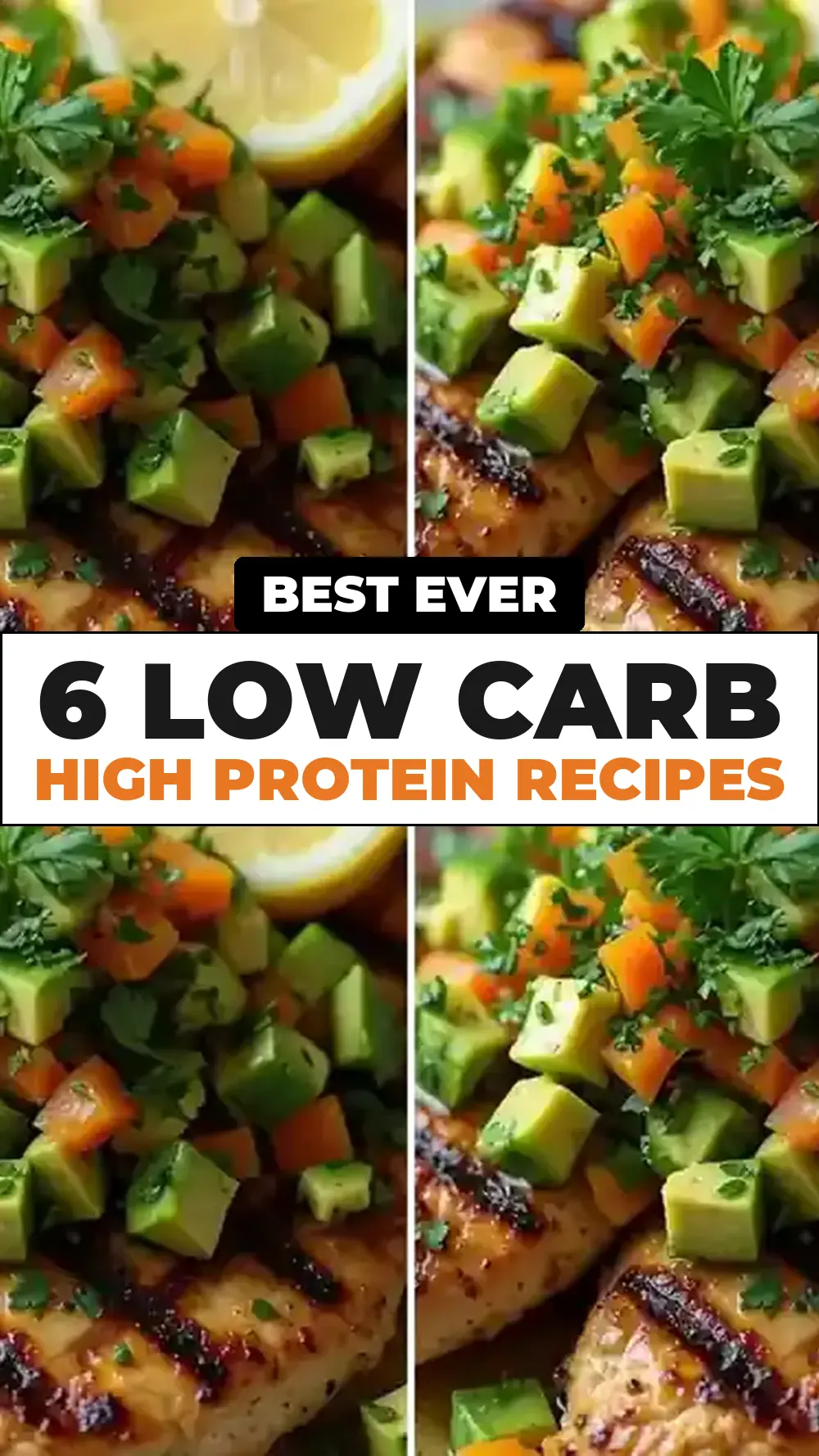Save 6 Low Carb High Protein Recipes to Pinterest