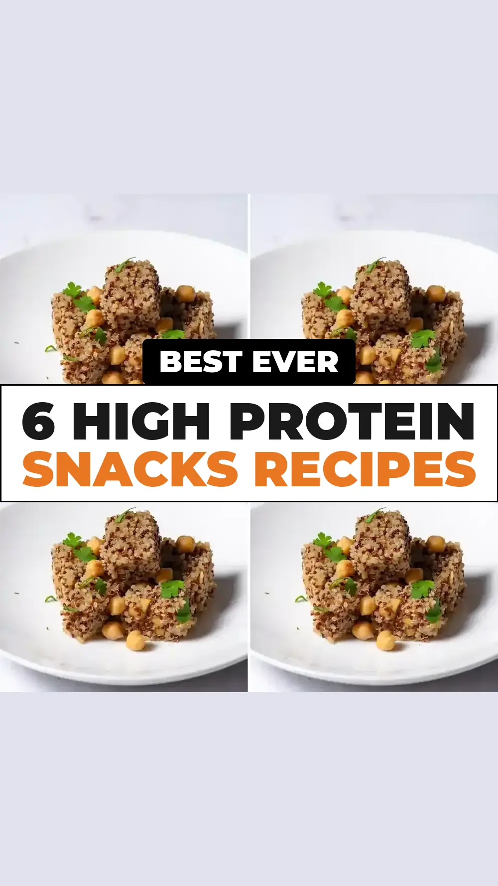 Save 6 High Protein Snacks Recipes to Pinterest