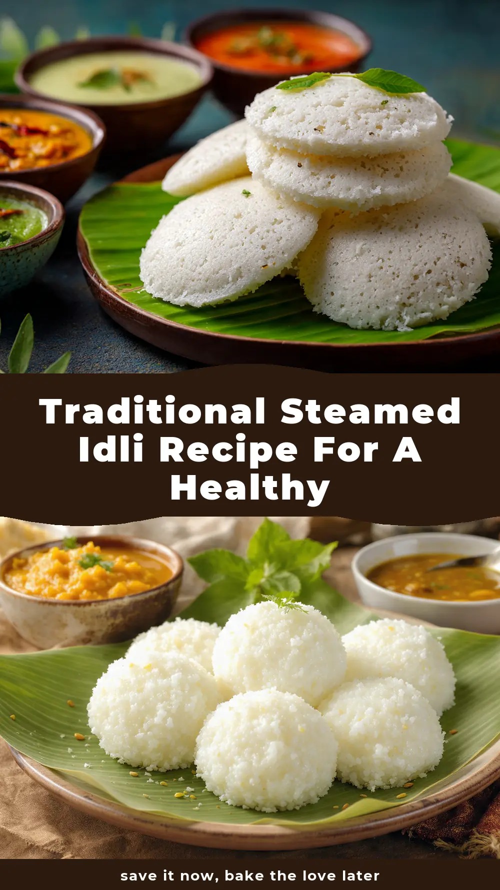 Save Traditional Steamed Idli Recipe for a Healthy Indian Breakfast to Pinterest