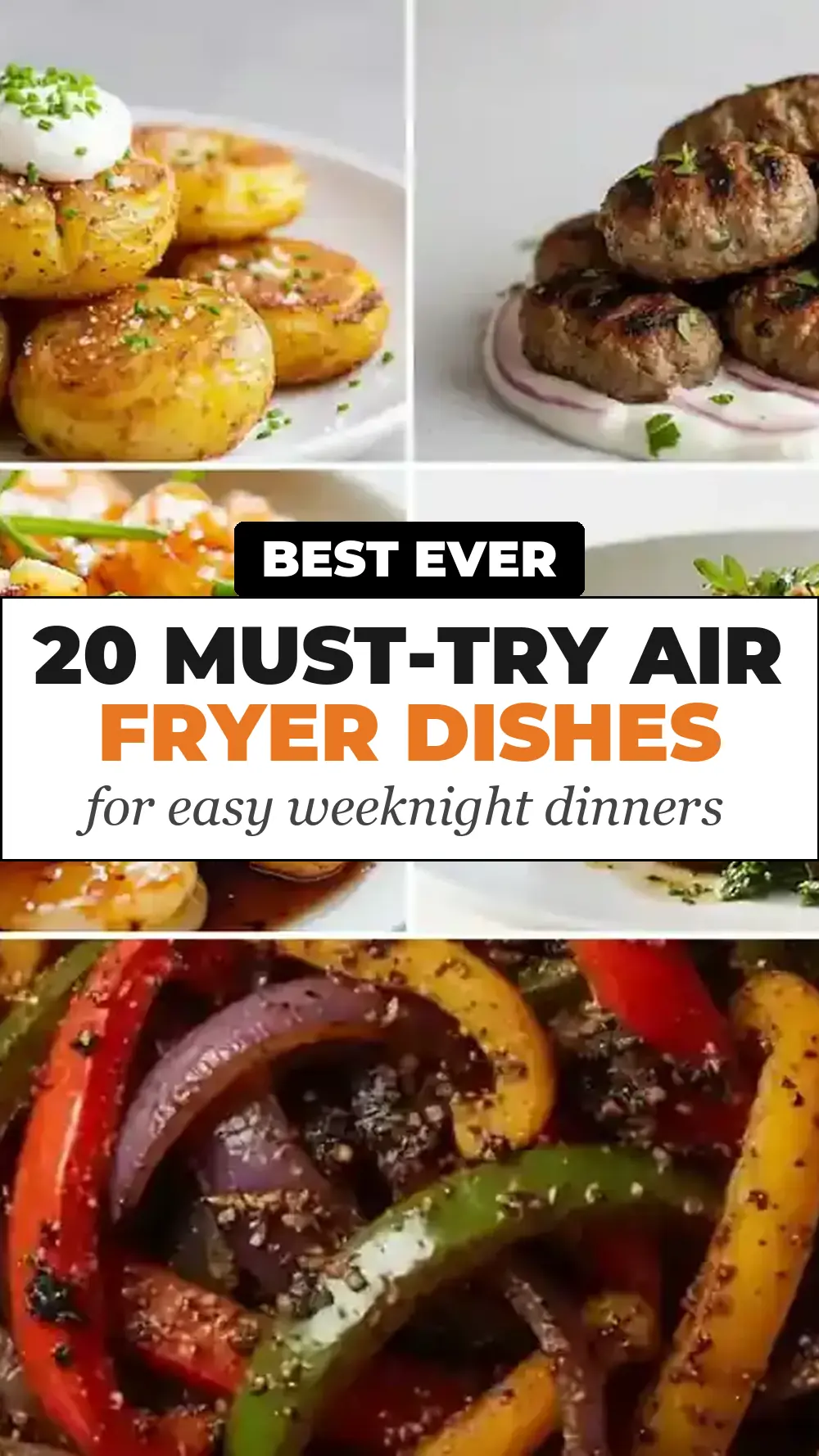 Save 20 Must-Try Air Fryer Dishes for Easy Weeknight Dinners to Pinterest