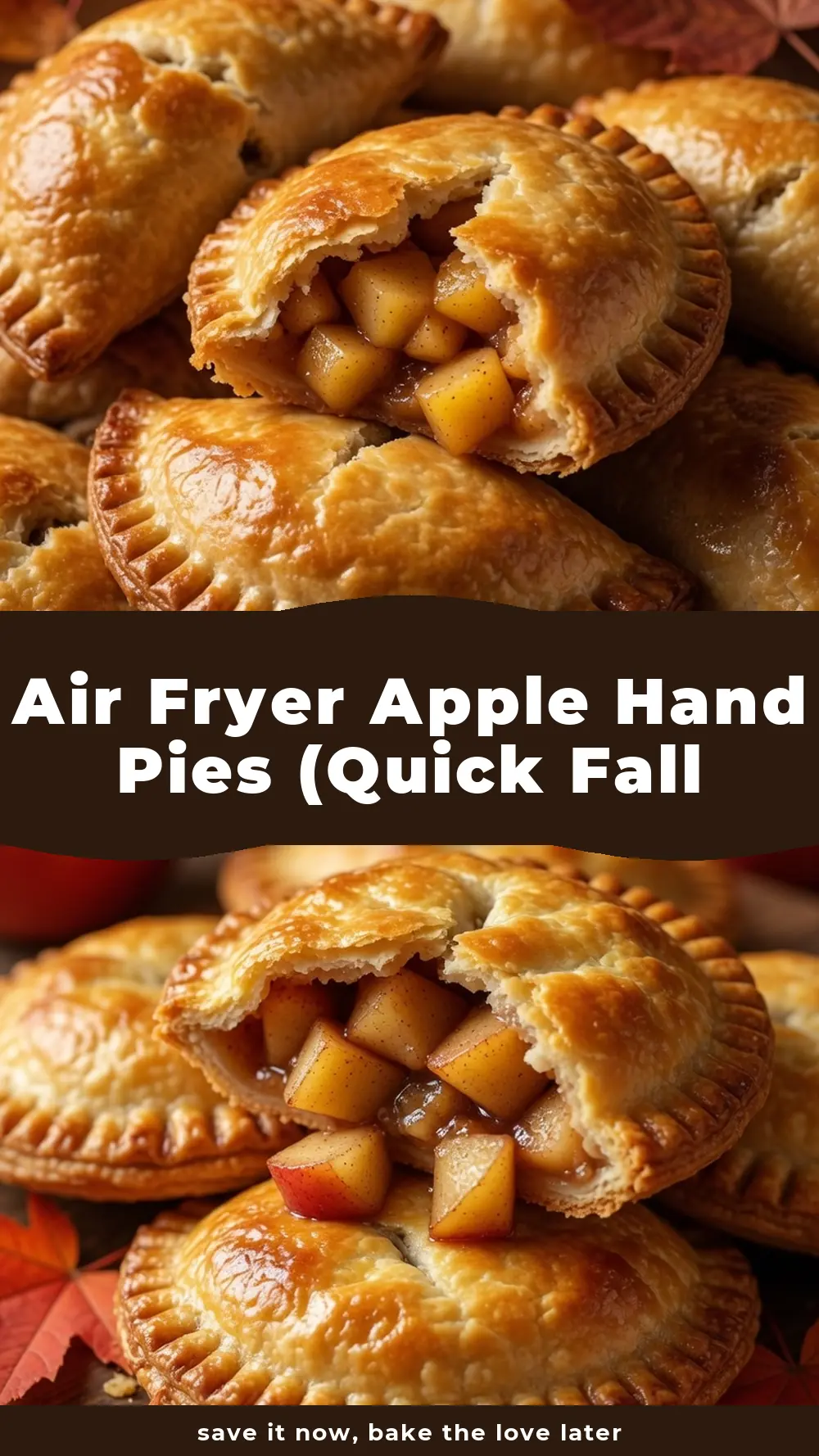 Save Air Fryer Apple Hand Pies (Quick Fall Dessert) to Pinterest
