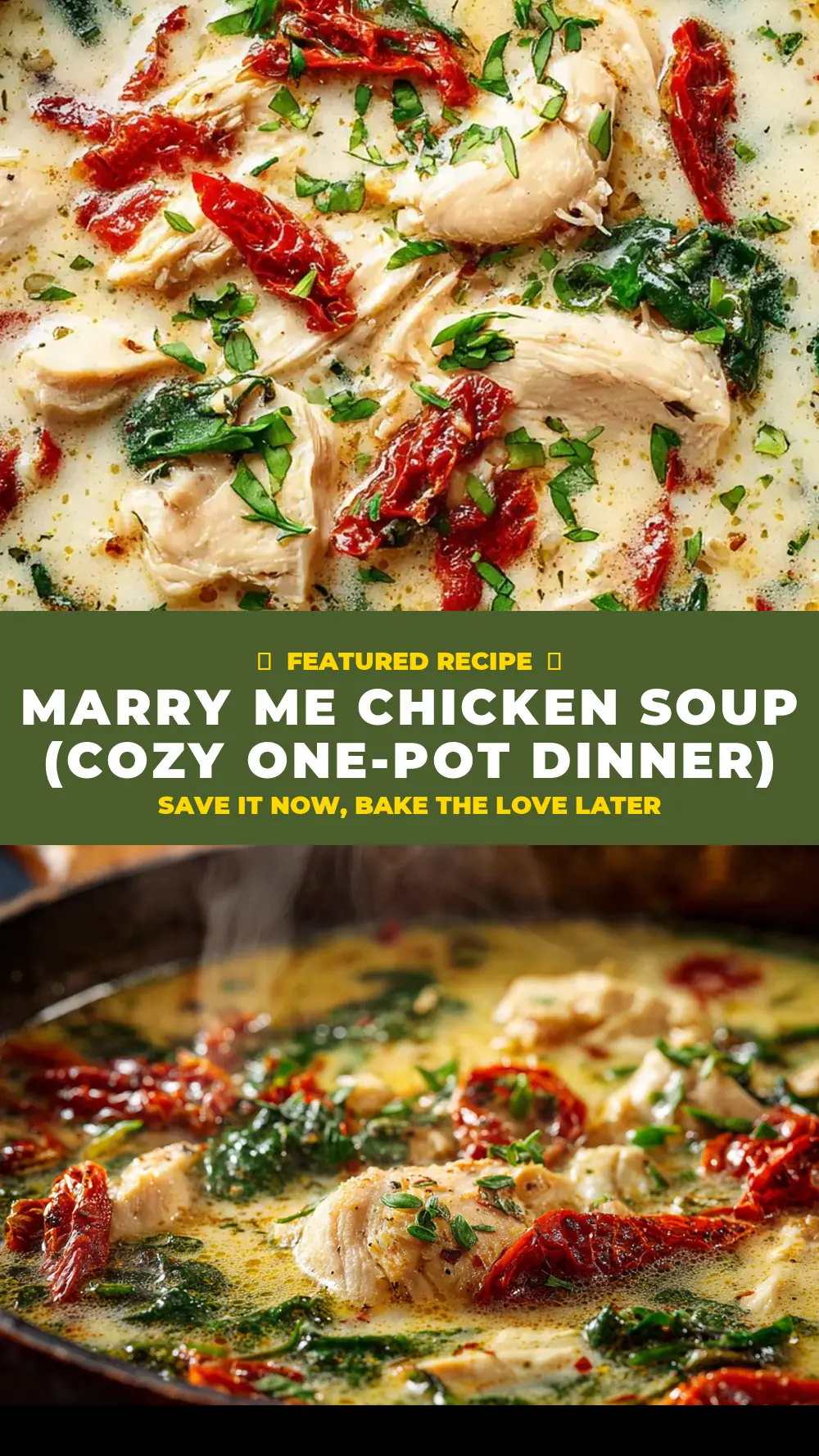 Save Marry Me Chicken Soup (Cozy One-Pot Dinner) to Pinterest
