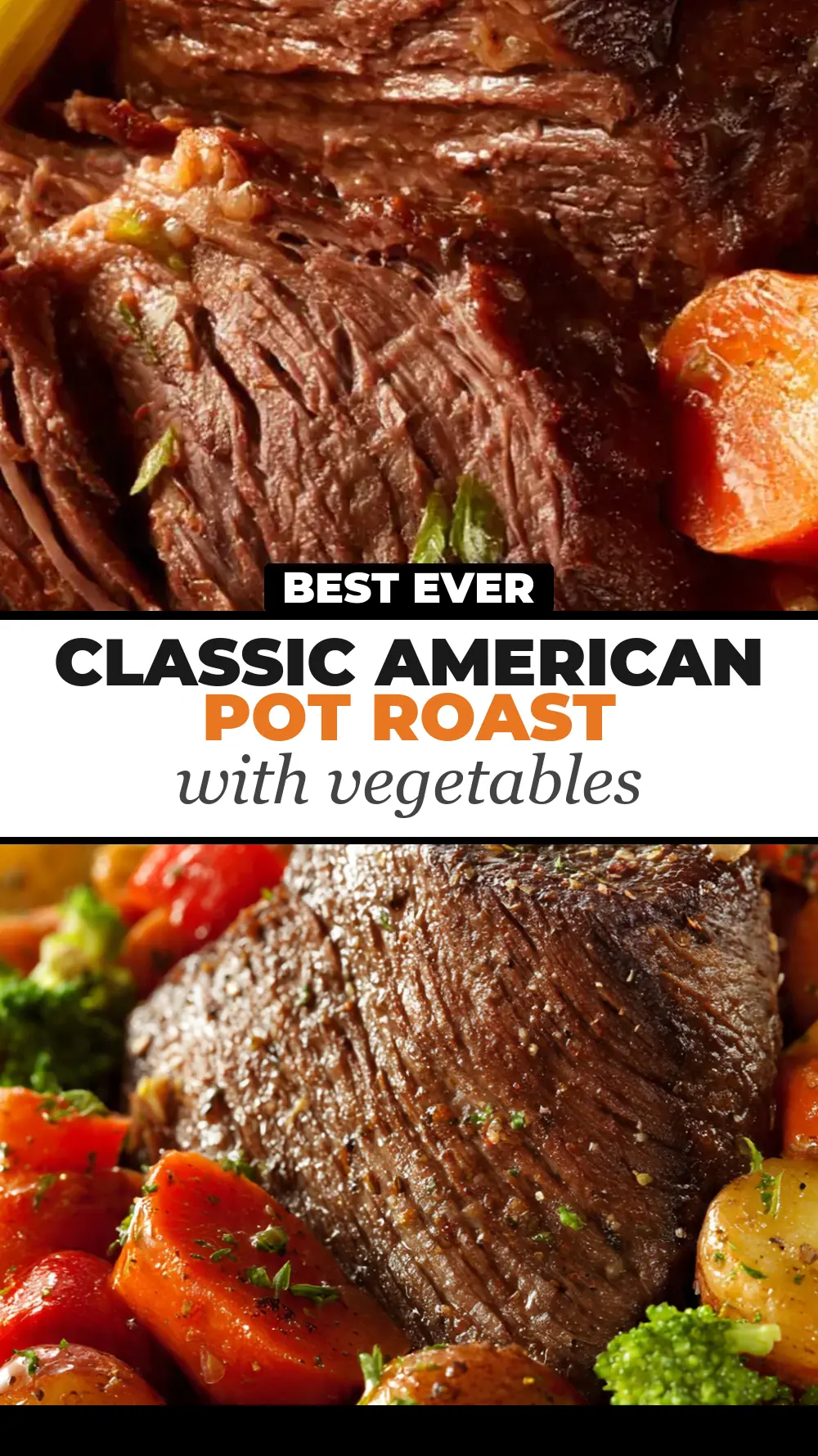 Save Classic American Pot Roast with Vegetables to Pinterest