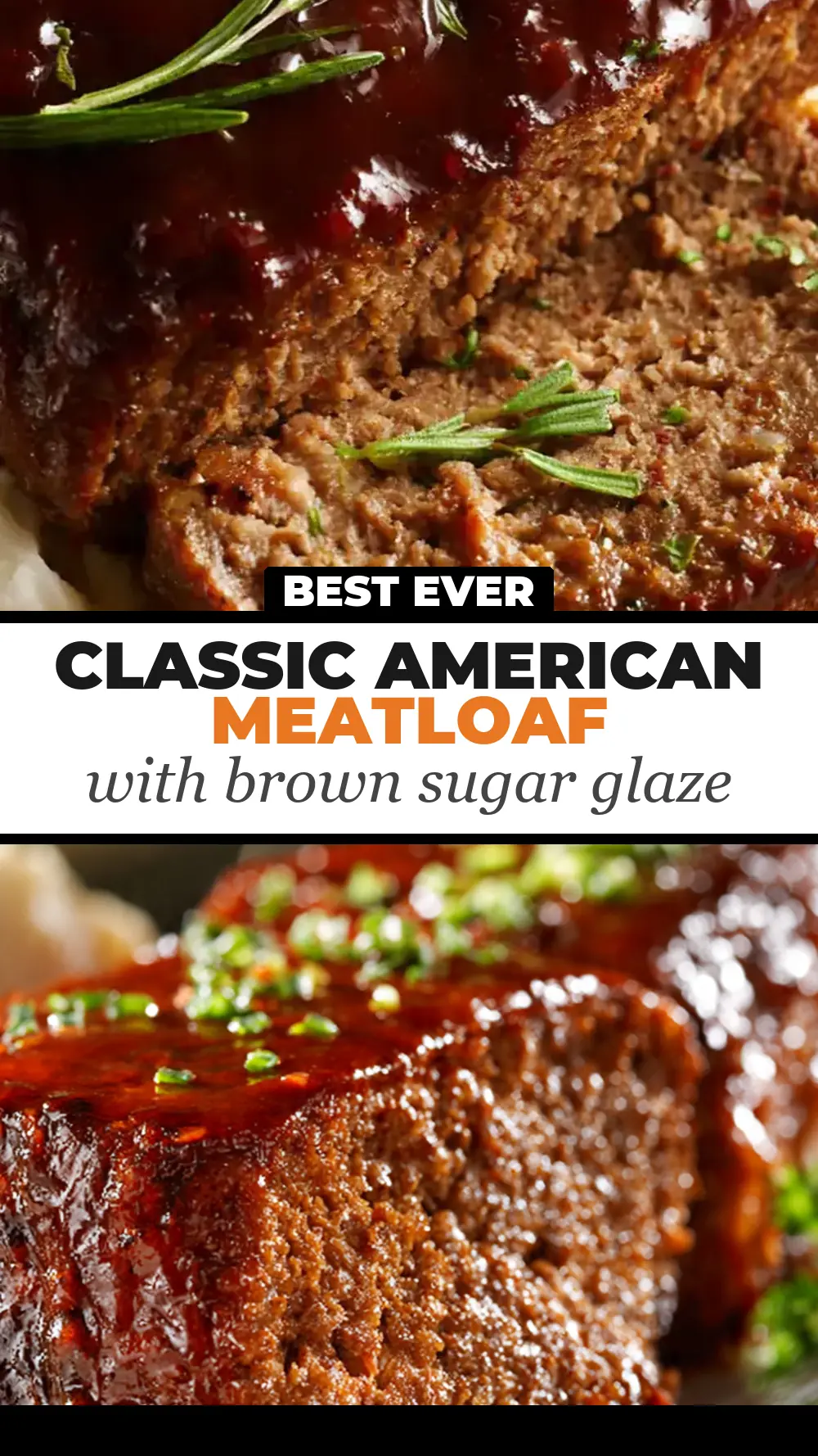 Save Classic American Meatloaf with Brown Sugar Glaze to Pinterest