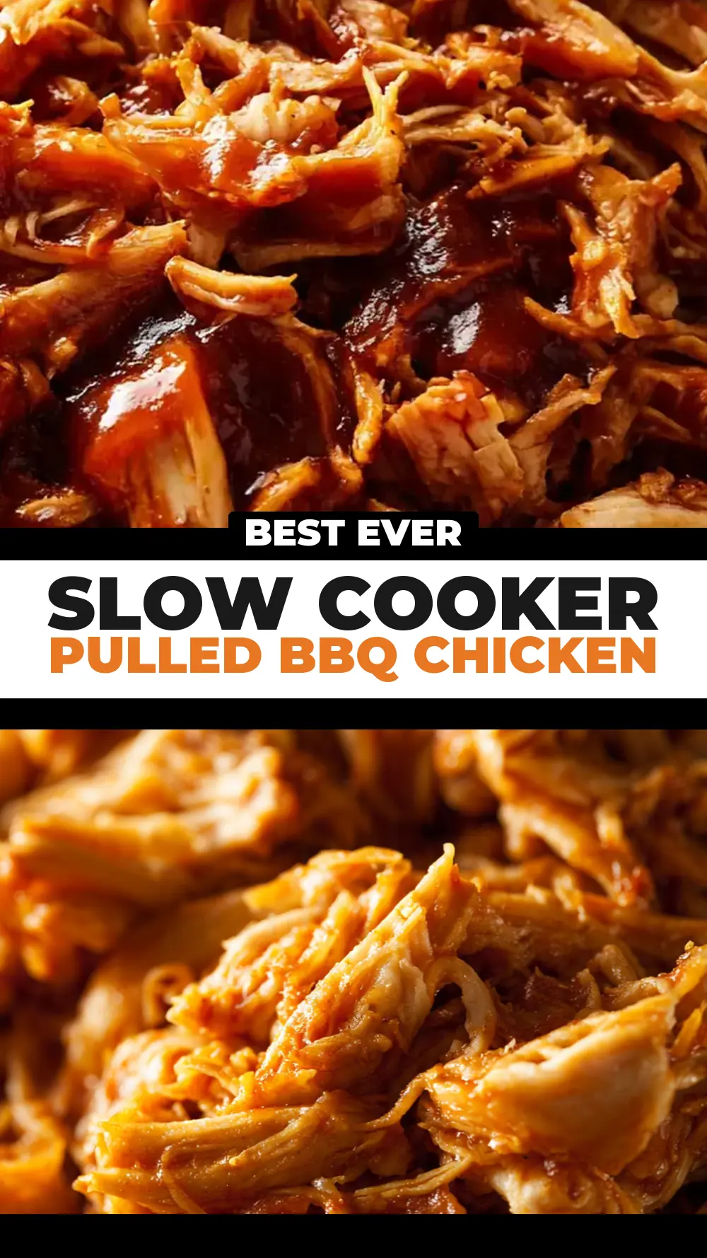 Save Slow Cooker Pulled BBQ Chicken to Pinterest