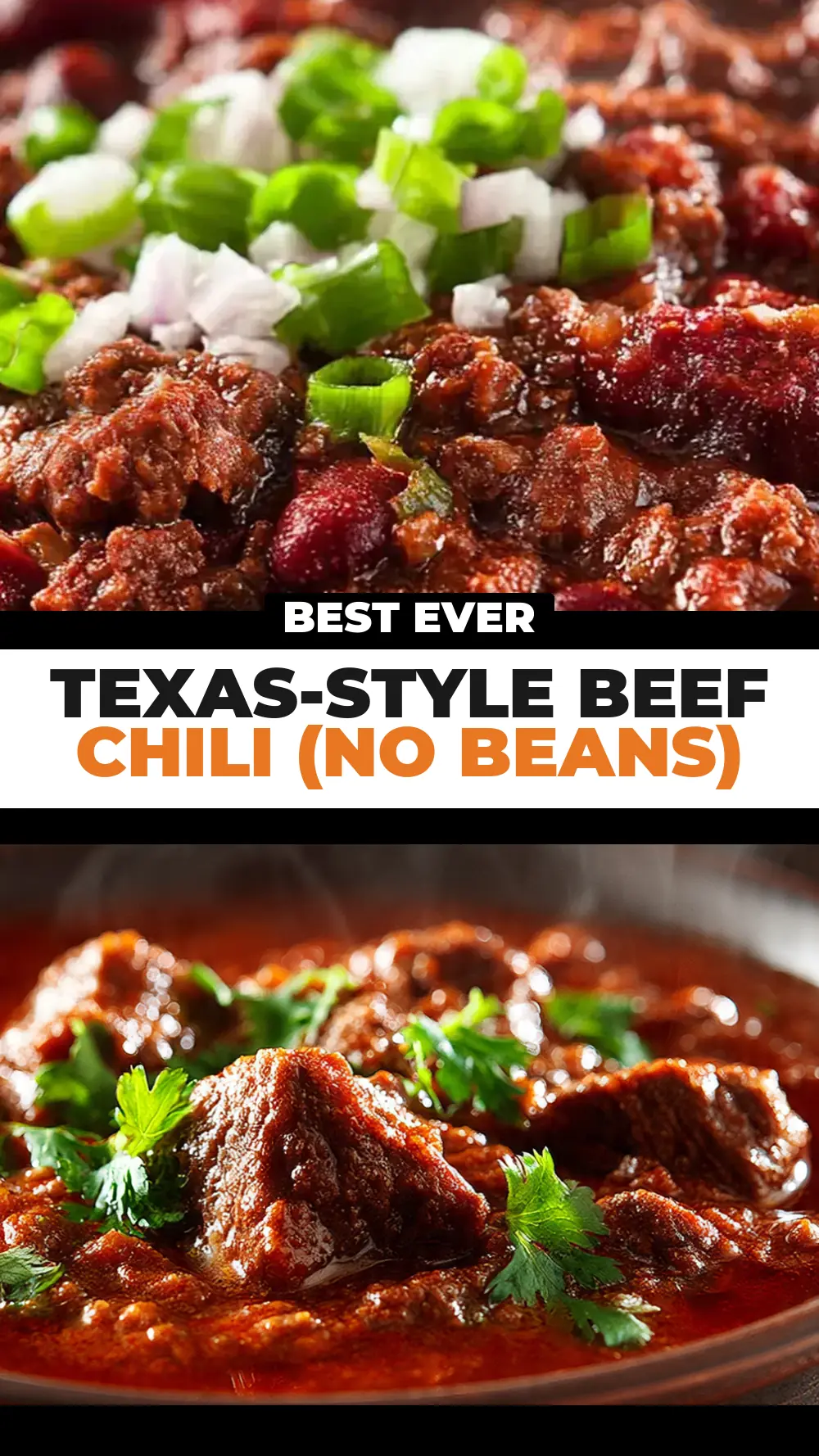 Save Texas-Style Beef Chili (No Beans) to Pinterest