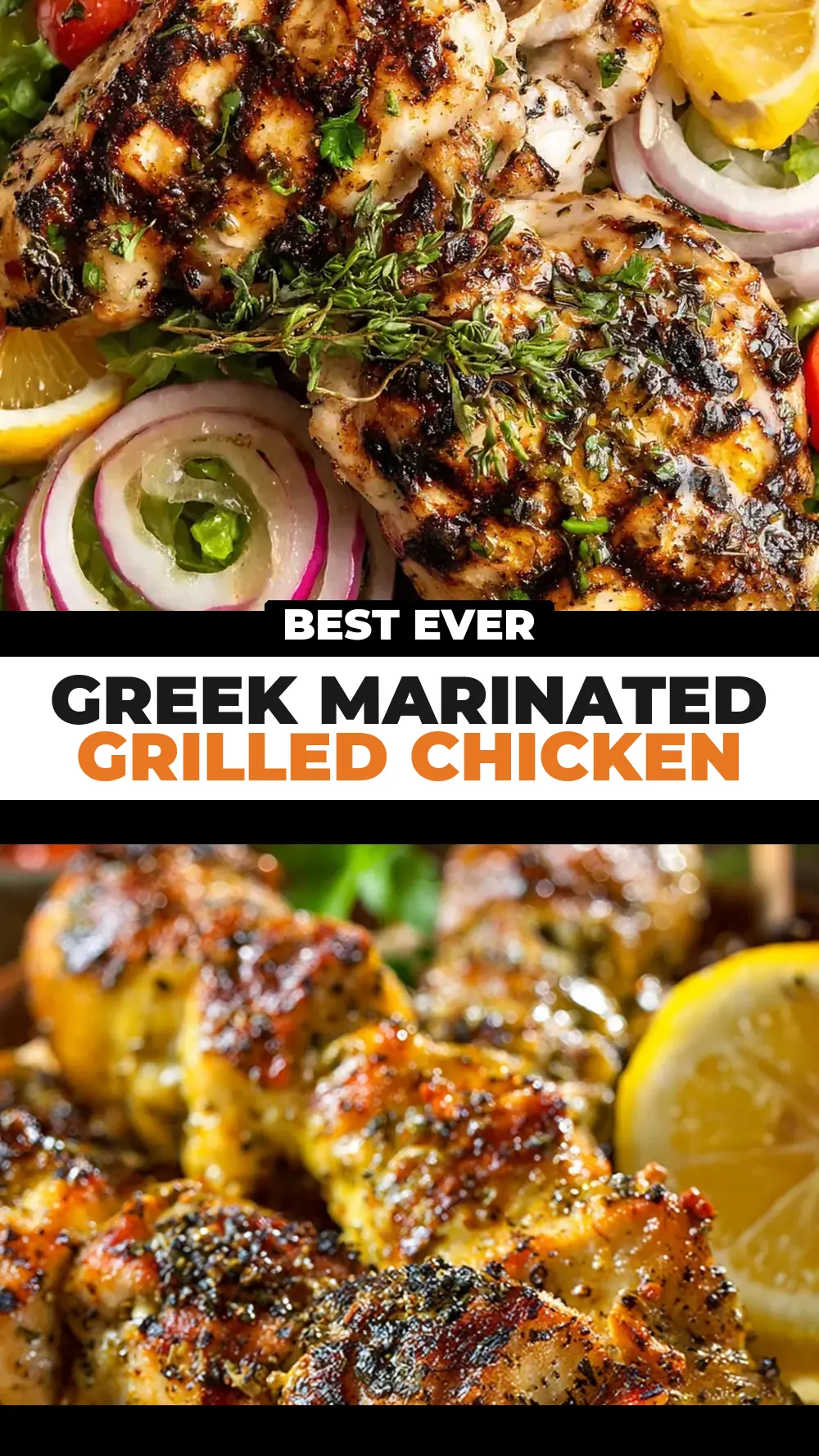 Save Greek Marinated Grilled Chicken to Pinterest