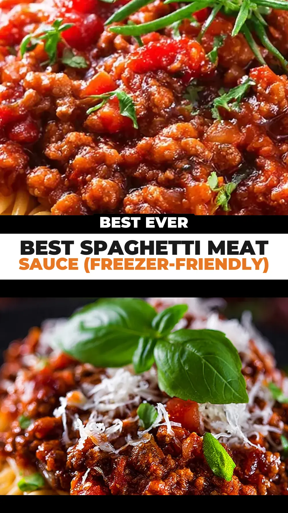 Save Best Spaghetti Meat Sauce (Freezer-Friendly) to Pinterest