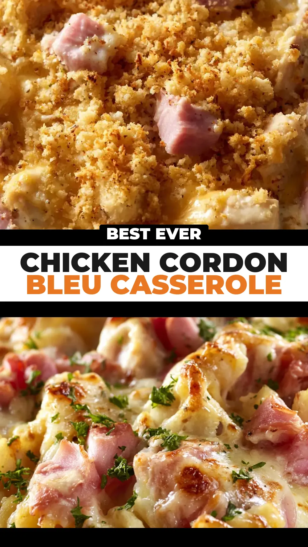 Save Chicken Cordon Bleu Casserole to Pinterest