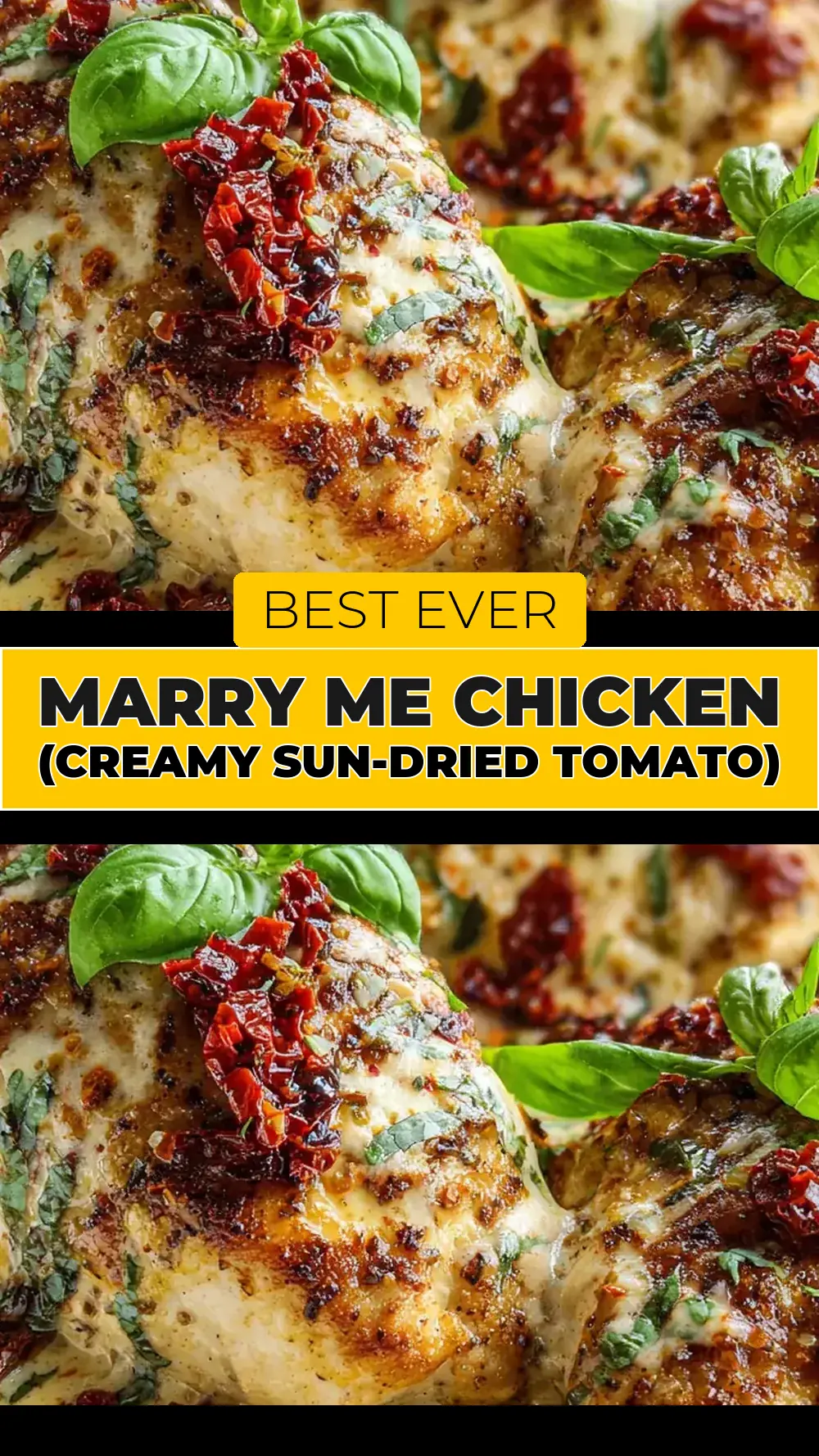 Save Marry Me Chicken (Creamy Sun-Dried Tomato) to Pinterest