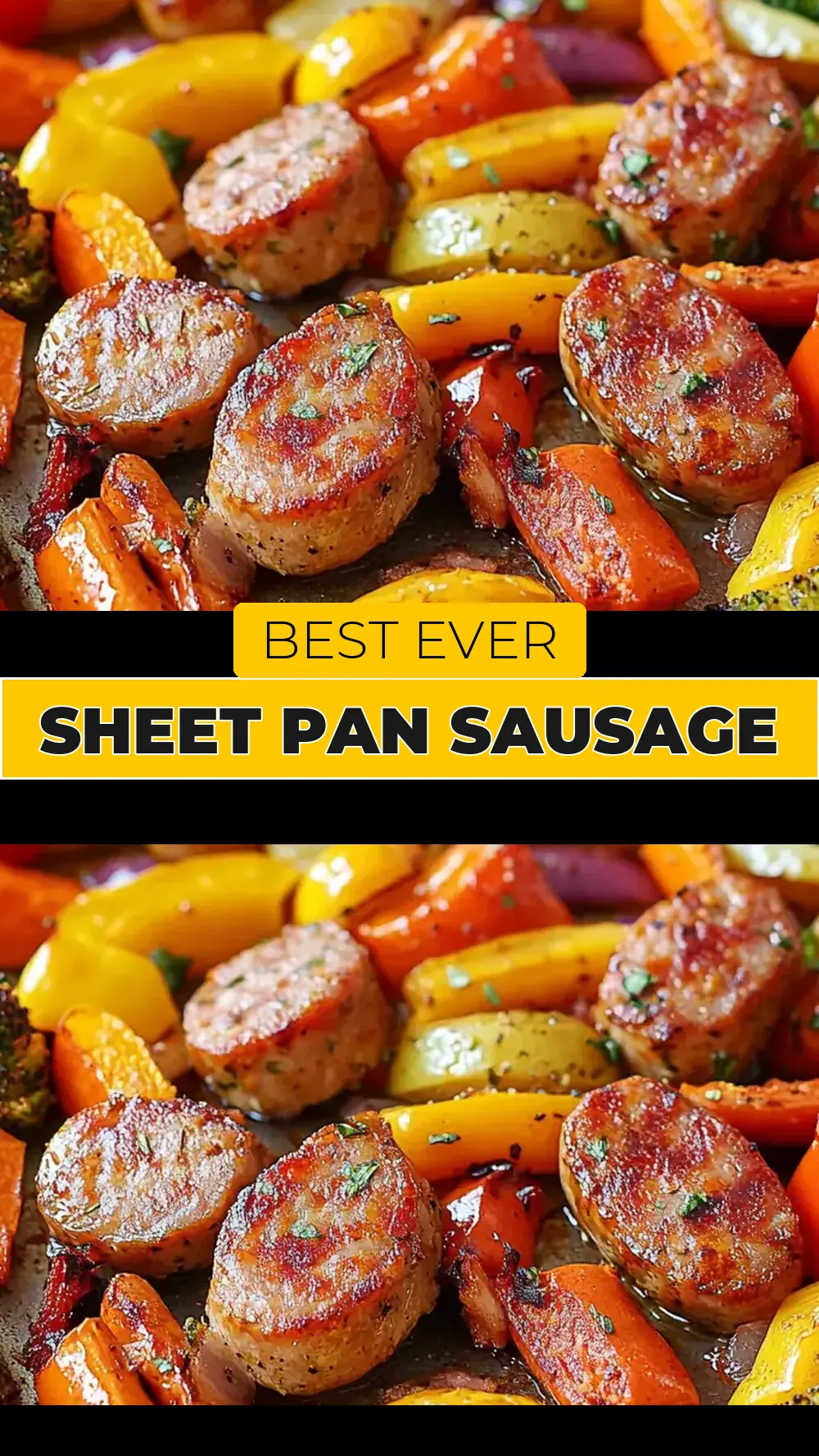 Save Sheet Pan Sausage to Pinterest