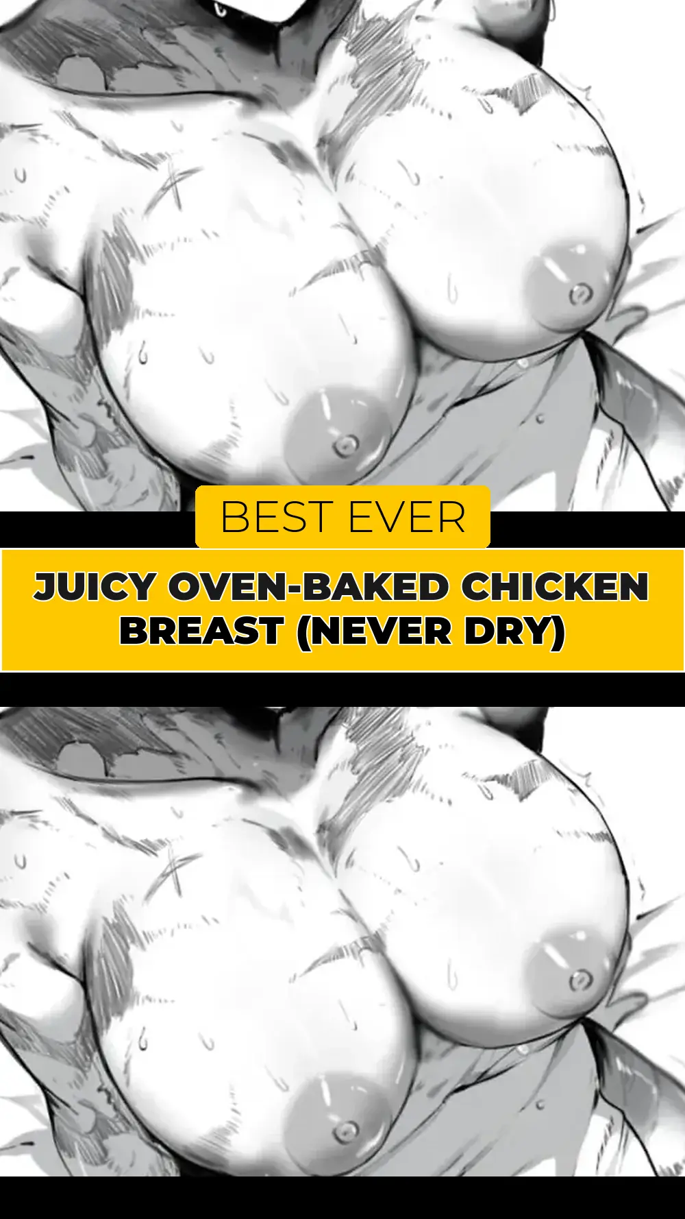 Save Juicy Oven-Baked Chicken Breast (Never Dry) to Pinterest