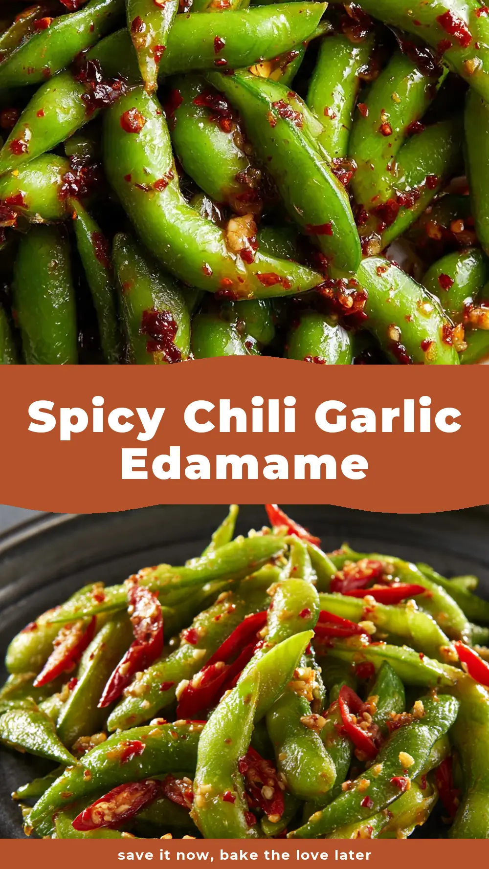 Save Spicy Chili Garlic Edamame to Pinterest