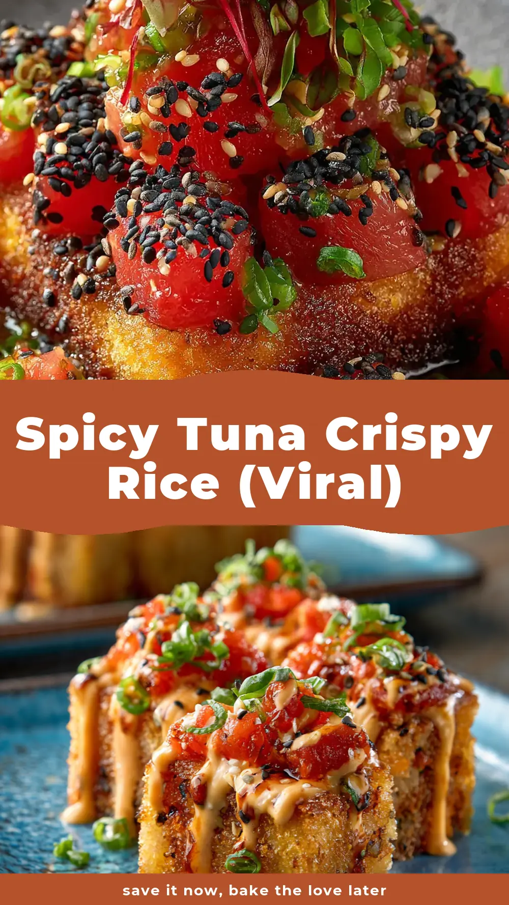 Save Spicy Tuna Crispy Rice (Viral) to Pinterest