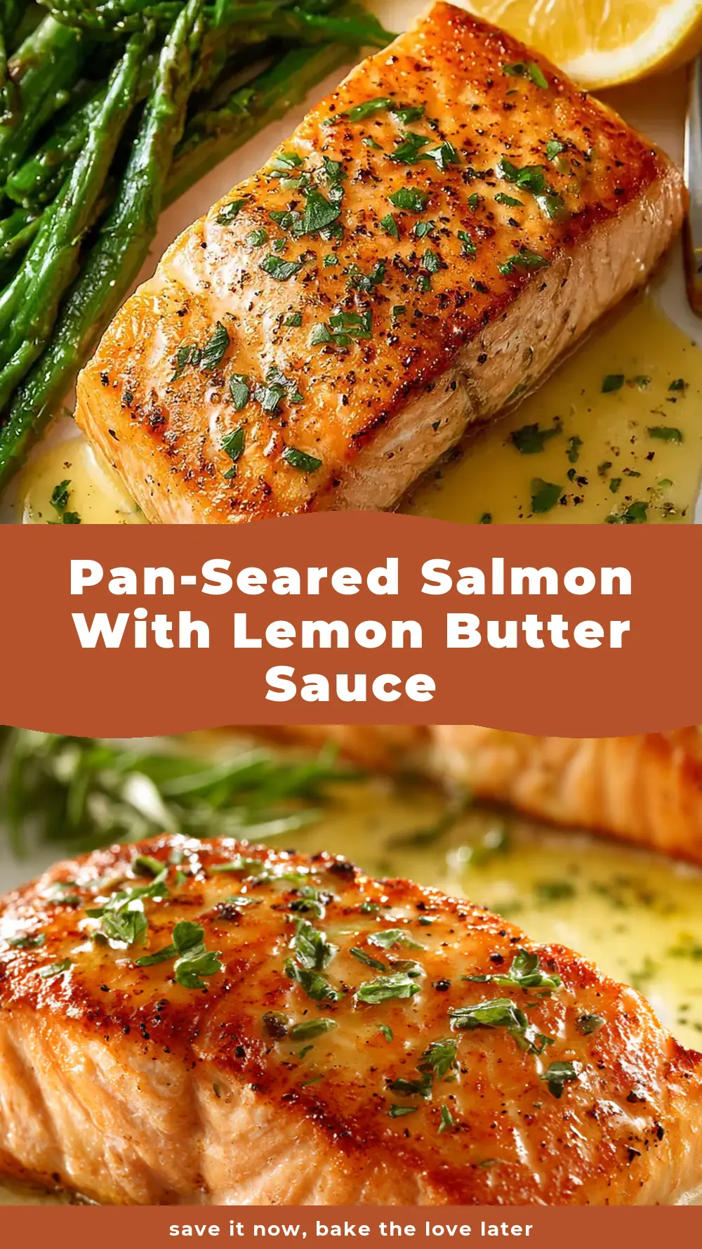 Save Pan-Seared Salmon with Lemon Butter Sauce to Pinterest