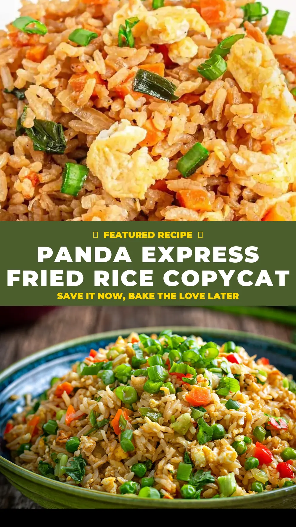 Save Panda Express Fried Rice Copycat to Pinterest
