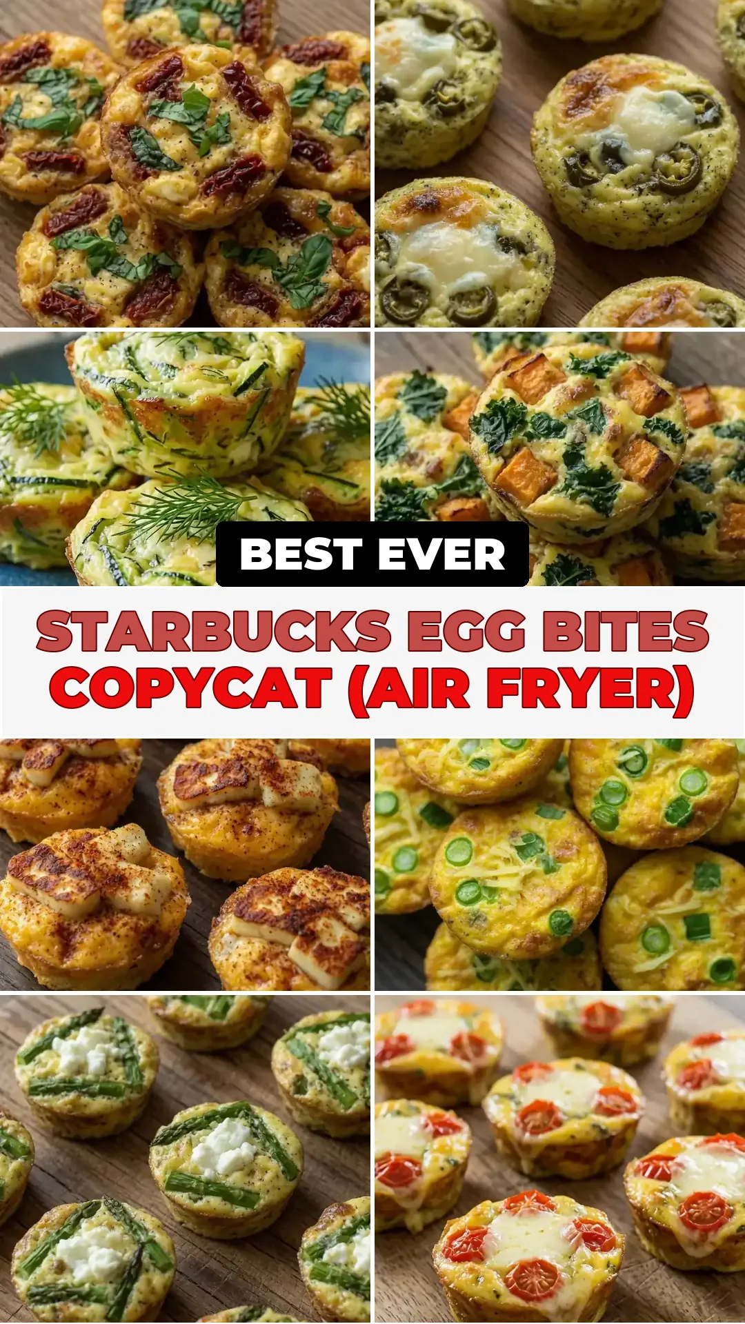 Save Starbucks Egg Bites Copycat (Air Fryer) to Pinterest