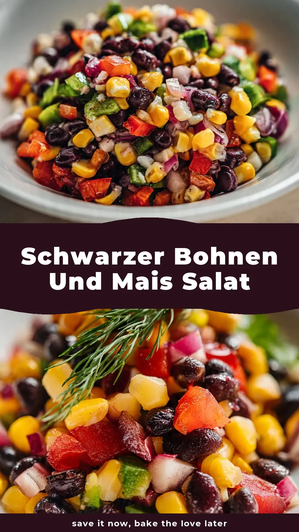 Save Schwarzer Bohnen und Mais Salat to Pinterest