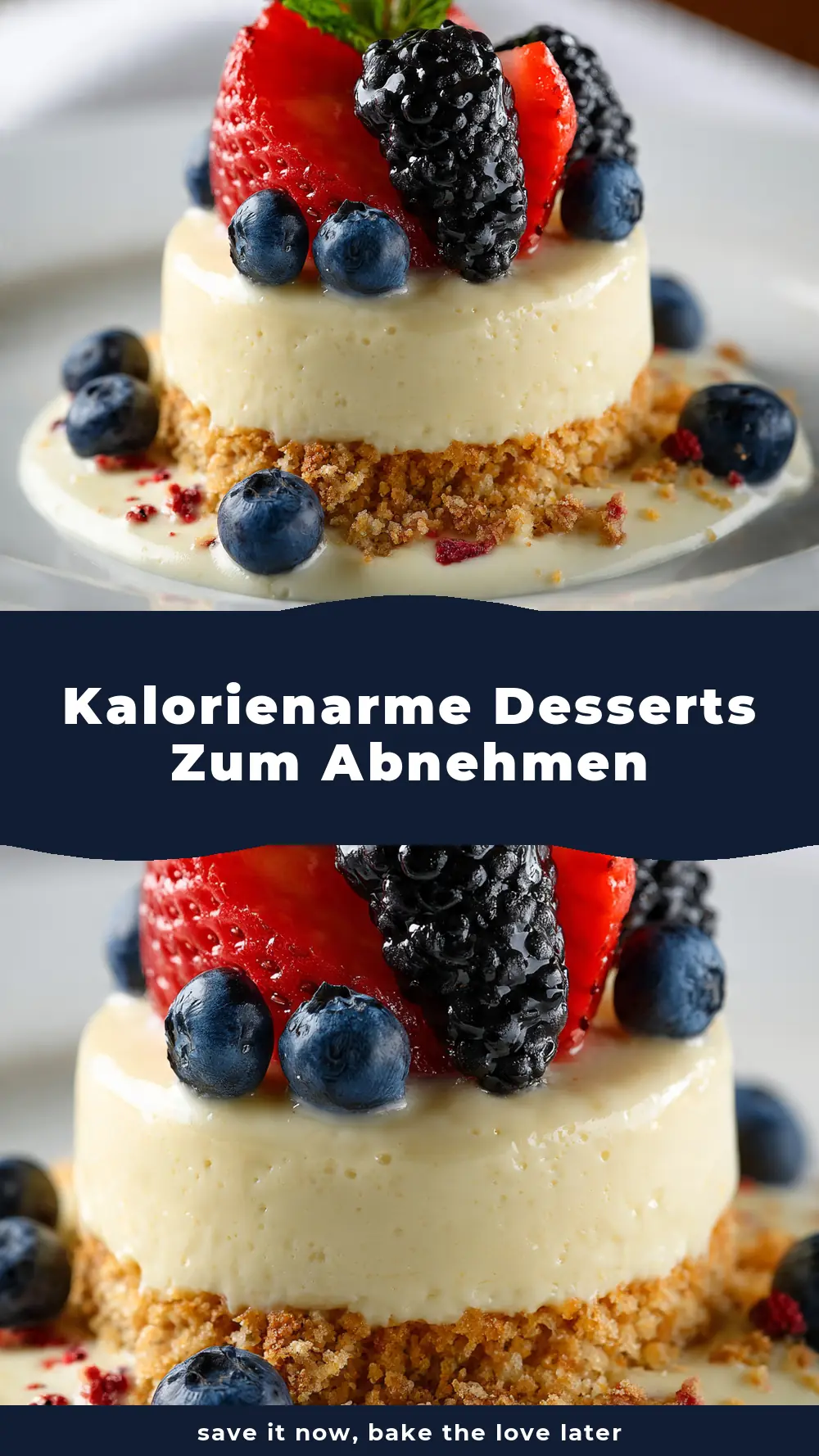 Save Kalorienarme Desserts zum Abnehmen to Pinterest