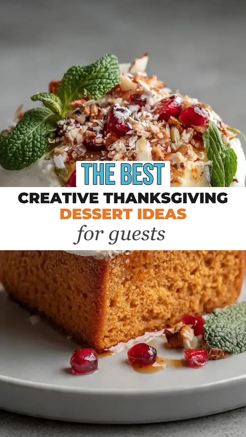 Save Creative Thanksgiving Dessert Ideas for Guests to Pinterest