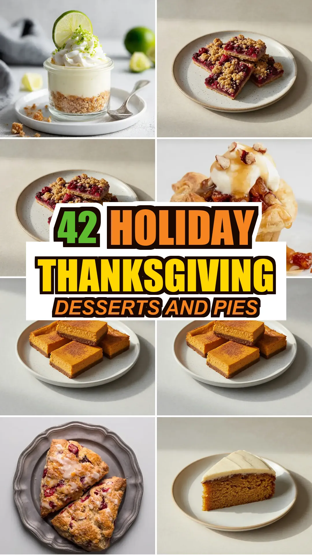 Save 42 Holiday Thanksgiving Desserts and Pies to Pinterest