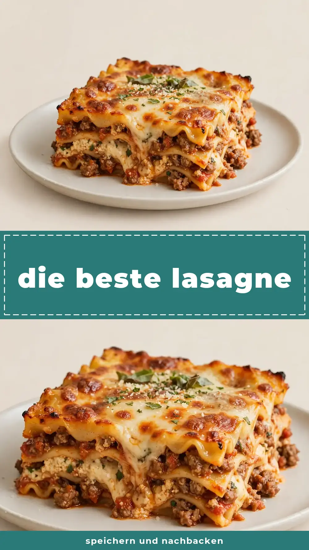 Save Best Lasagna Recipe to Pinterest