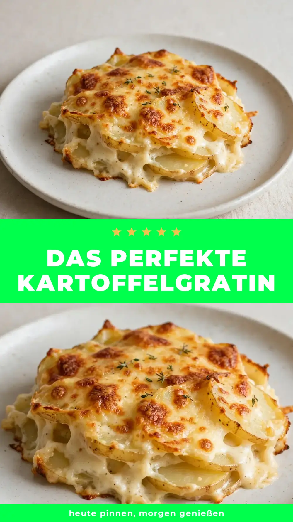 Save Homemade Potato Gratin Recipe to Pinterest