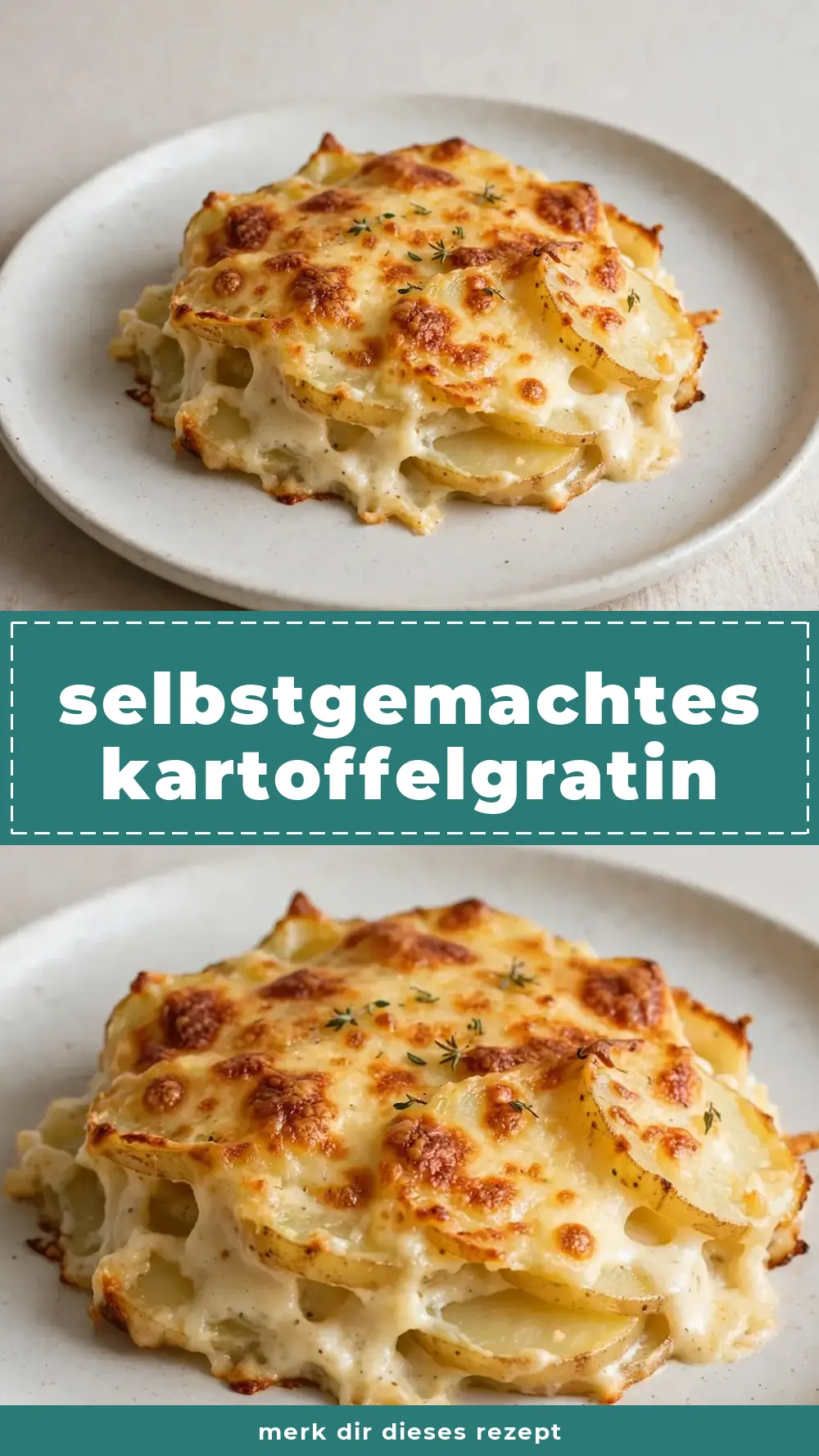 Save Homemade Potato Gratin Recipe to Pinterest