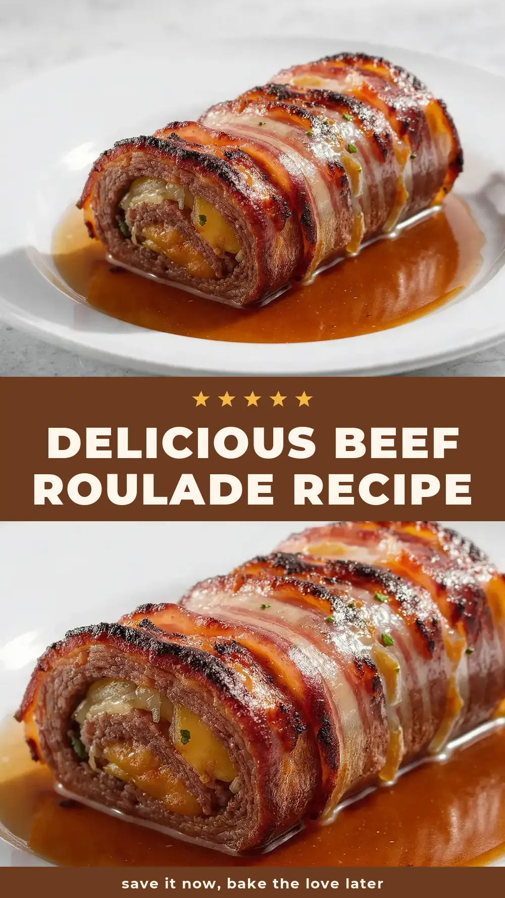 Save Delicious Beef Roulade Recipe to Pinterest