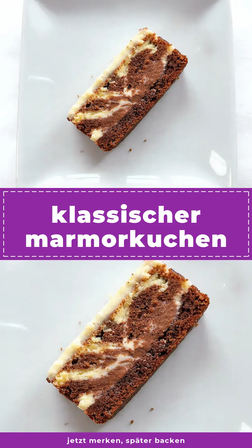 Save Classic Marble Cake Recipe to Pinterest